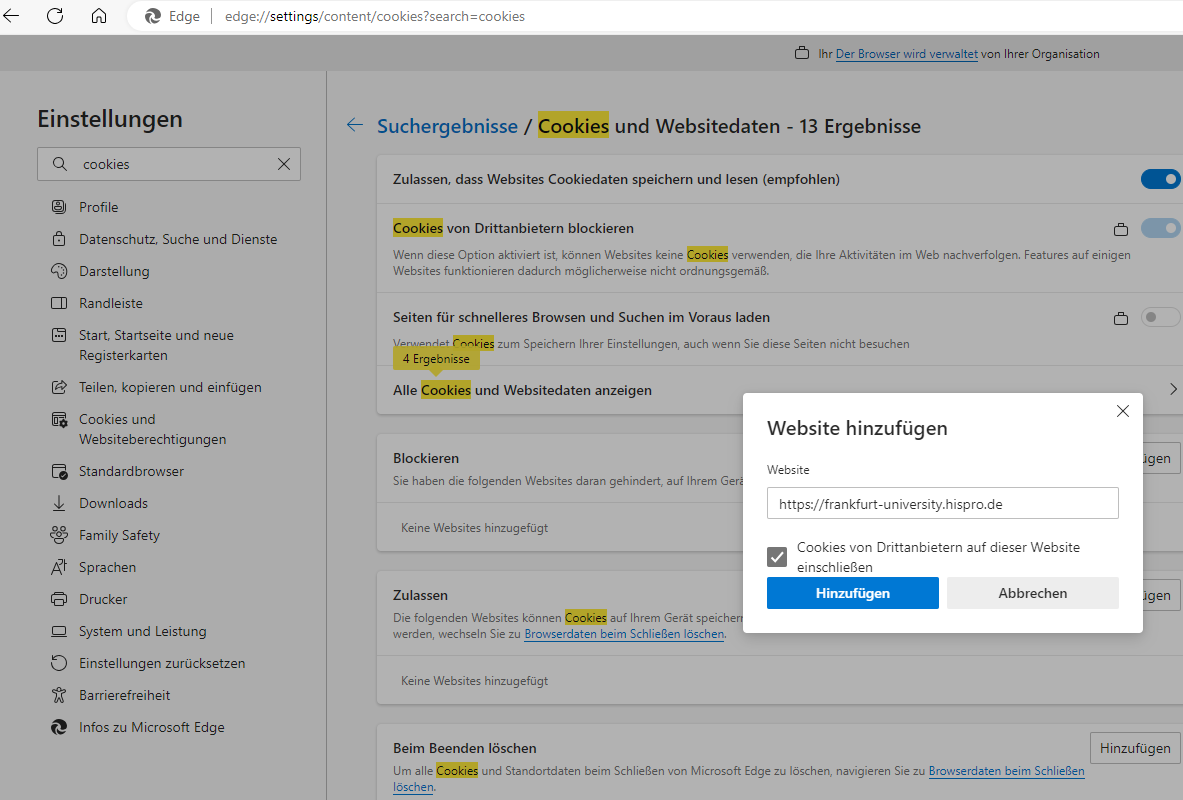 Windows Browser Edge